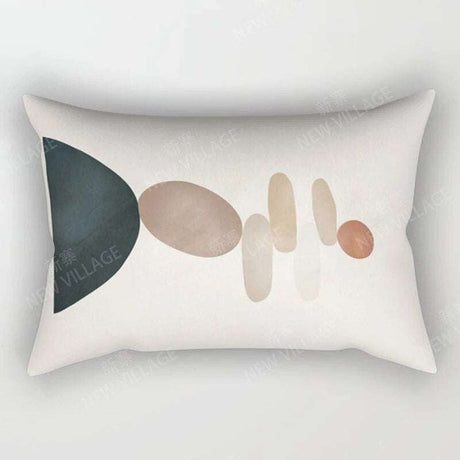 Nordic Geometric Plush Pillow Cover - Julia M LifeStyles