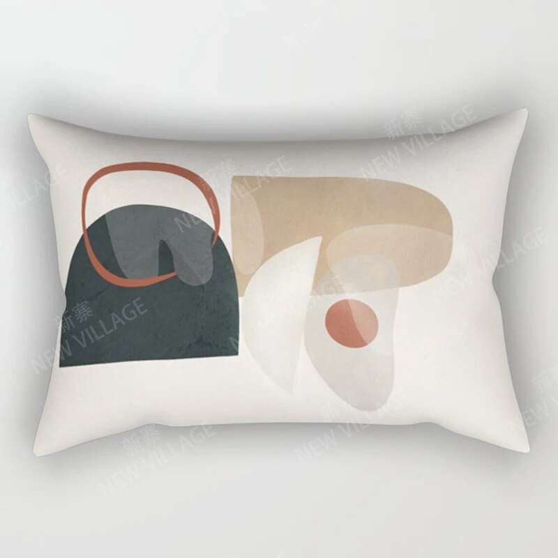 Nordic Geometric Plush Pillow Cover - Julia M LifeStyles