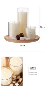 Nordic Glass Candlestick for Romantic Dining Atmosphere - Julia M LifeStyles