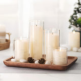 Nordic Glass Candlestick for Romantic Dining Atmosphere - Julia M LifeStyles