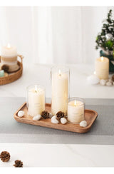 Nordic Glass Candlestick for Romantic Dining Atmosphere - Julia M LifeStyles