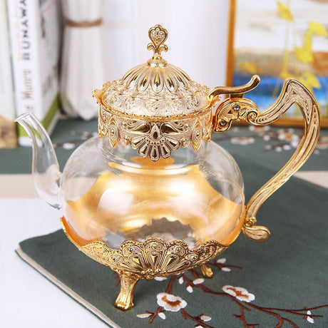 Nordic High - Temperature Alloy Glass Teapot - Julia M LifeStyles