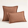 Nordic Houndstooth Jacquard Throw Pillow Covers - Square Cushion Cases - Julia M LifeStyles