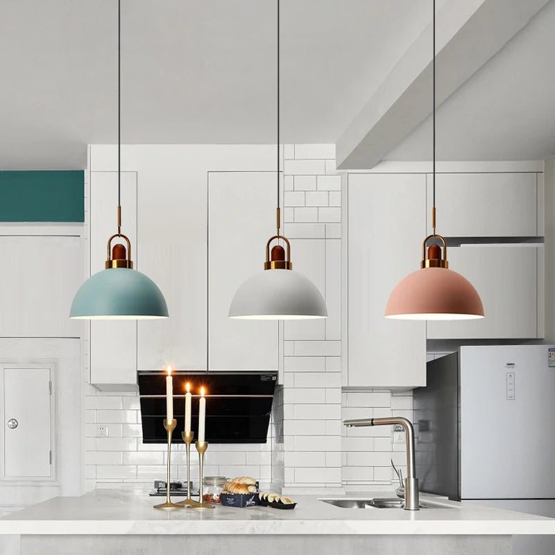 Nordic LED Pendant Lights Metal Minimalist Hanging Lamps - Julia M LifeStyles