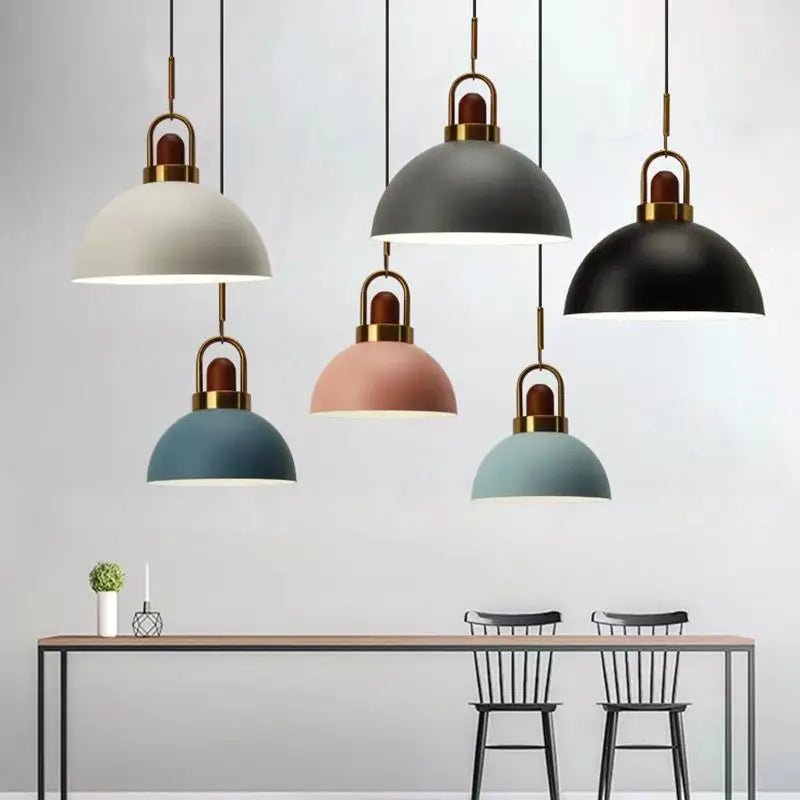 Nordic LED Pendant Lights Metal Minimalist Hanging Lamps - Julia M LifeStyles