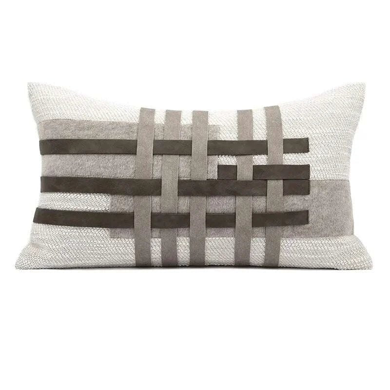 Nordic Luxury Jacquard Pillow Covers - Set of 2 - Julia M LifeStyles