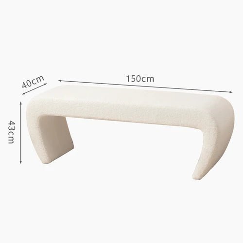 Nordic Luxury Step Stool Modern Rectangle Pouffe Fashion Stepping Stool - Julia M LifeStyles