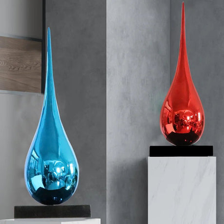 Nordic Room Decor Geometric Water Drop Sculpture - Julia M LifeStyles