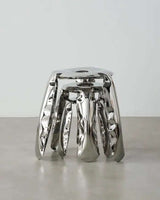 Nordic Steel Minimalist Footstool - Julia M LifeStyles