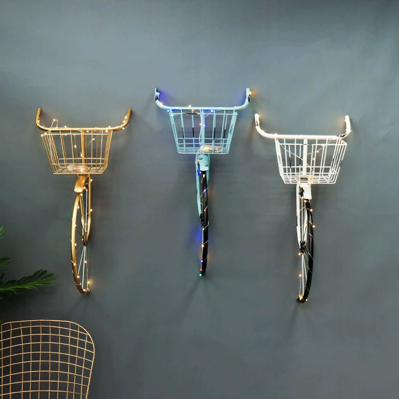 Nordic Style Bicycle Wall Pendant for Creative Decor - Julia M LifeStyles