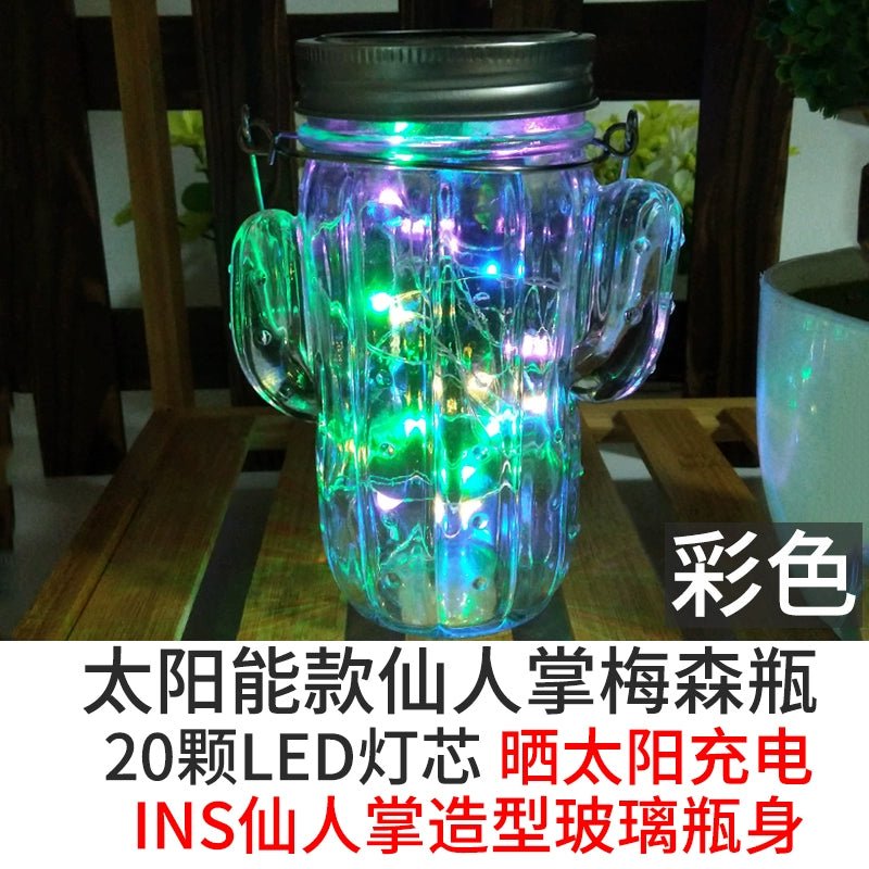 Nordic Style Solar Mason Bottle Lights 🌟 - Julia M LifeStyles