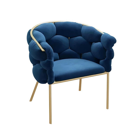 Nordic Velvet Dining Chairs Modern Living Room Furniture - Julia M LifeStyles