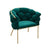 Nordic Velvet Dining Chairs Modern Living Room Furniture - Julia M LifeStyles