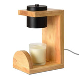 Nordic Wood Candle Warmer Lamp - Julia M LifeStyles