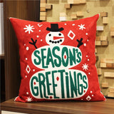 Office New Year Christmas Gift Pillow Embroidery - Julia M LifeStyles