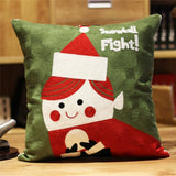 Office New Year Christmas Gift Pillow Embroidery - Julia M LifeStyles