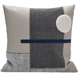 Pillow Cover Accessible Luxury Modern Minimalist Sofa Model Room Ins Lumbar Pillow Cushion B & B Designer Blue - Julia M LifeStyles