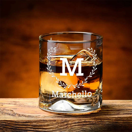 Personalised Engraved Whiskey Glass for Him 🥃 - Julia M LifeStyles