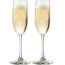 Personalised Mr. And Mrs. Wedding Toasting Flutes Set 🥂 - Julia M LifeStyles