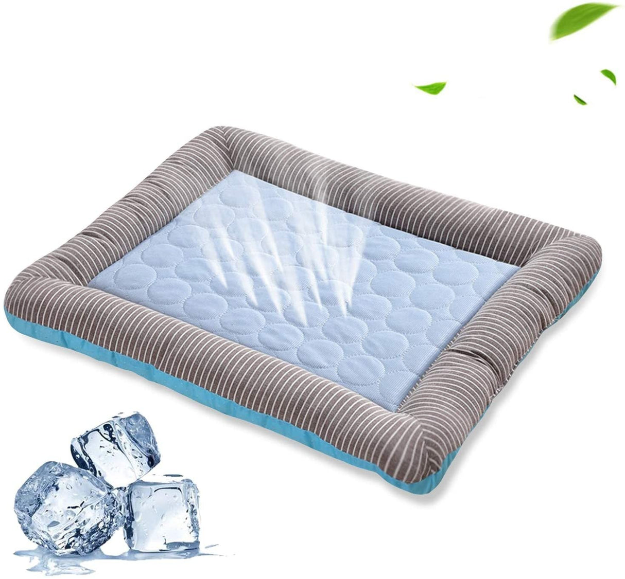 Pet Cooling Pad Bed For Dogs Cats Puppy Kitten Cool Mat Pet Blanket Ice Silk Material Soft For Summer Sleeping Blue Breathable - Julia M LifeStyles