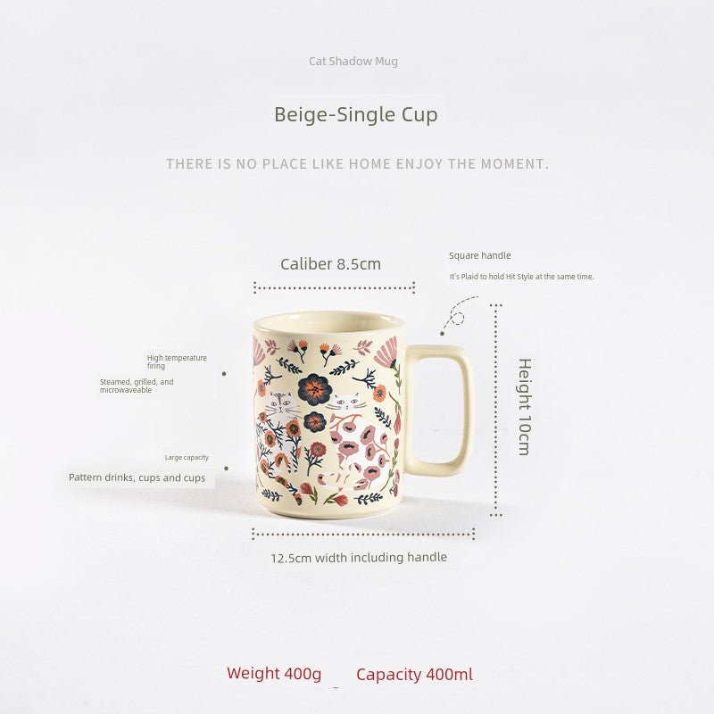 Piaji Cute Large Capacity Mug - Julia M LifeStyles