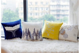 Pine Snow White Plush Sofa Bed Cushion - Julia M LifeStyles