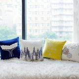 Pine Snow White Plush Sofa Bed Cushion - Julia M LifeStyles