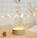 Pineapple Glow Night Light - Julia M LifeStyles