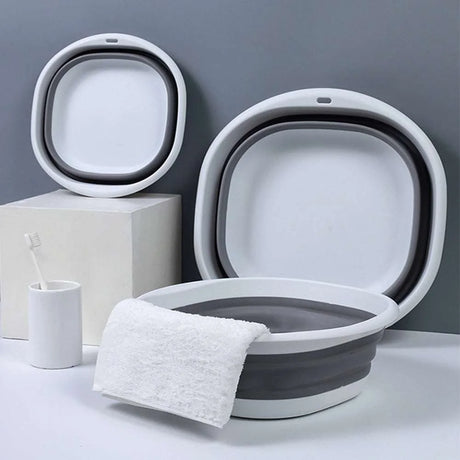 Space-Saving Foldable Wash Basin Portable Wash Basins Julia M Home & Kitchen   