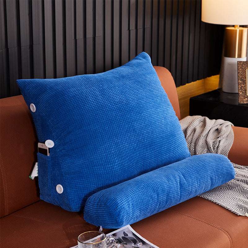 Plush Comfort Lumbar Pillow - Ultimate Support for Bed, Sofa and Living Room - Julia M LifeStyles