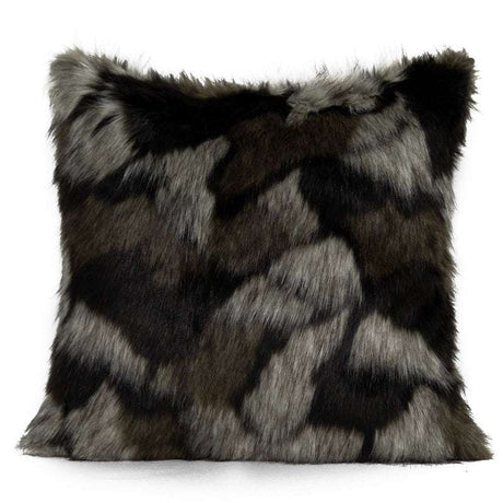 Plush Gradient Fur Sofa Pillow - Julia M LifeStyles