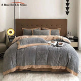 Plush Winter Velvet Bedding Set - Julia M LifeStyles