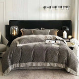 Plush Winter Velvet Bedding Set - Julia M LifeStyles