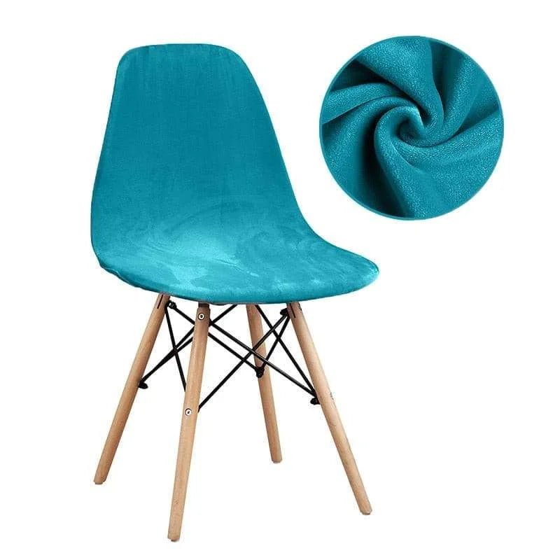 Polar Fleece Shell Armless Chair Covers - 4 Piece - Julia M LifeStyles