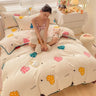 Polka Dot and Heart Winter Bedding Set - Julia M LifeStyles