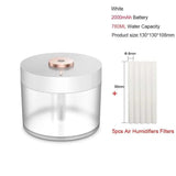 Portable Air Humidifier Wireless 2000mAh - Experience Comfort and Convenience Anywhere - Breathe Healthier Air - Julia M LifeStyles