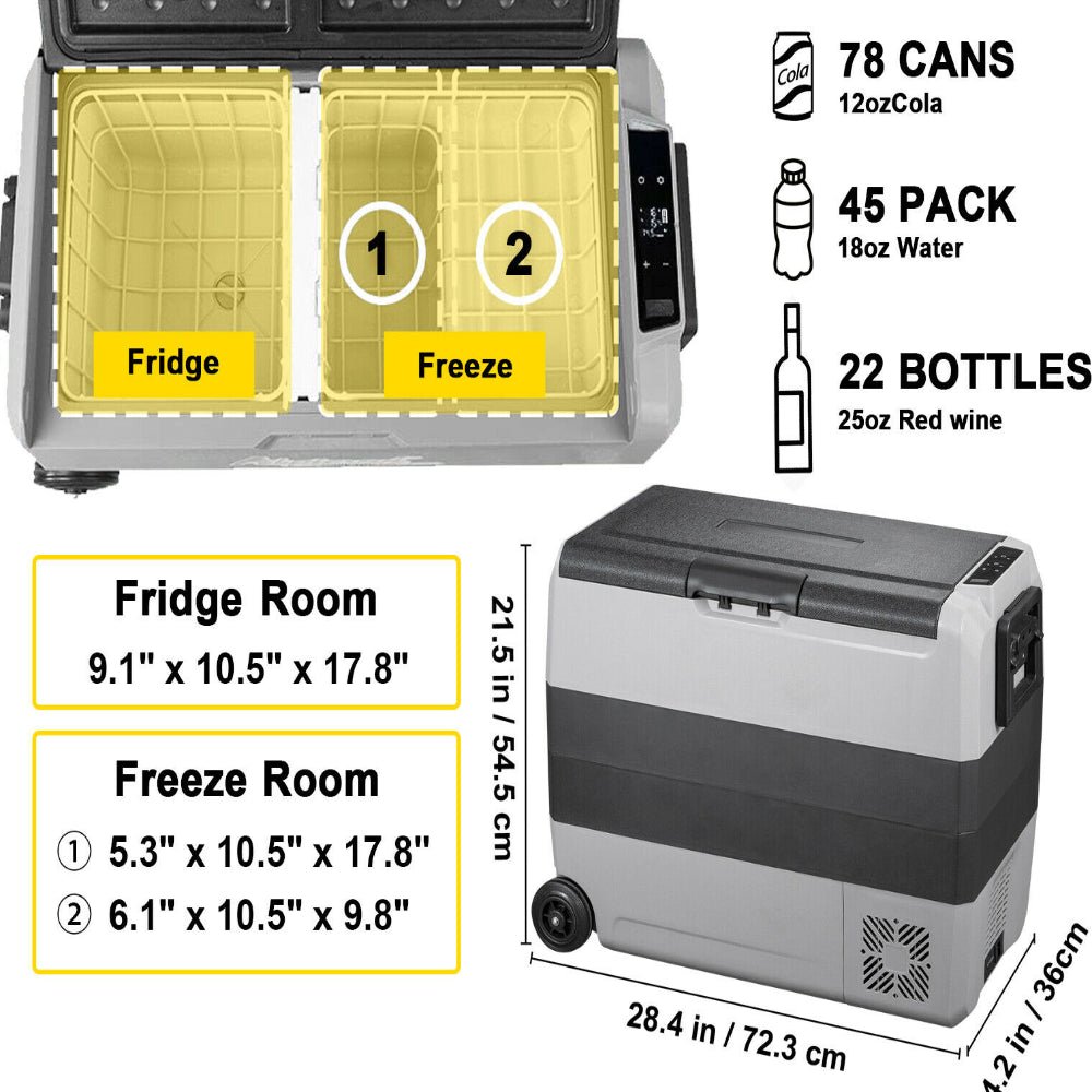 Portable Car Refrigerator for Outdoors - Julia M LifeStyles