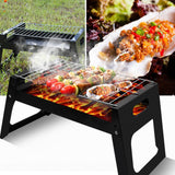 Portable Folding Barbecue Grill with Rotisserie Rack 🔥 - Julia M LifeStyles