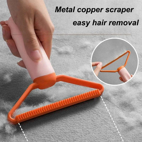 Portable Lint Remover Manual Lint Roller Clothes Brush Tools Clothes Fuzz Fabric Shaver for Woolen Coat Sweater Fluff Remover - Julia M LifeStyles