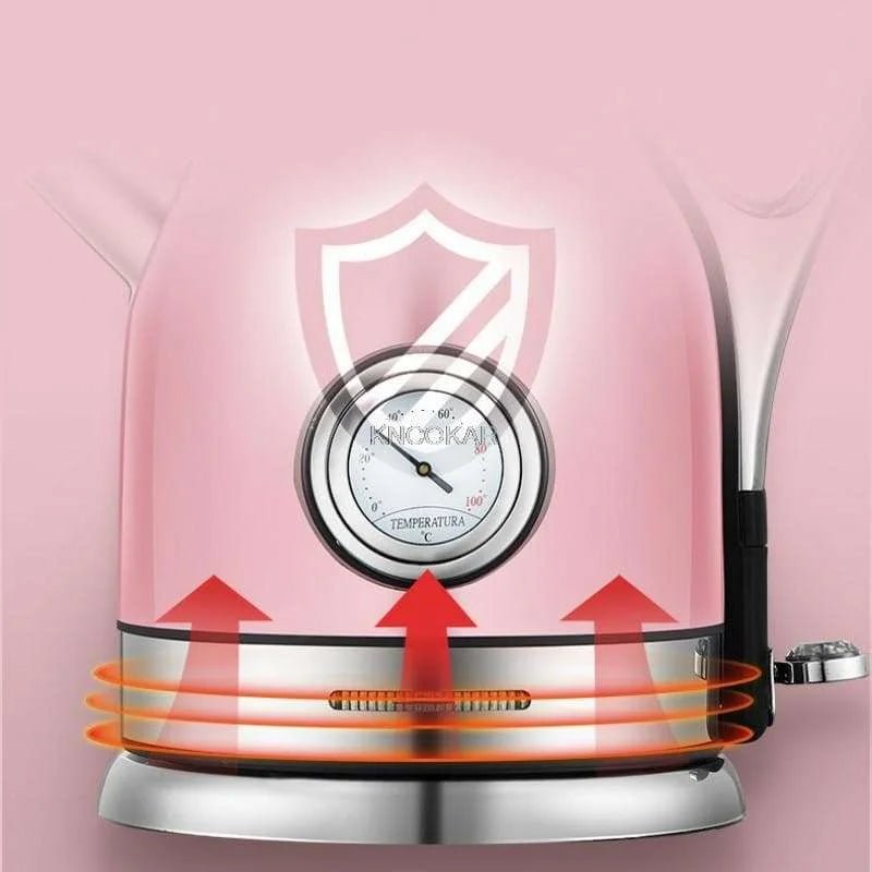 Portable Stainless Steel Electric Kettle - Julia M LifeStyles