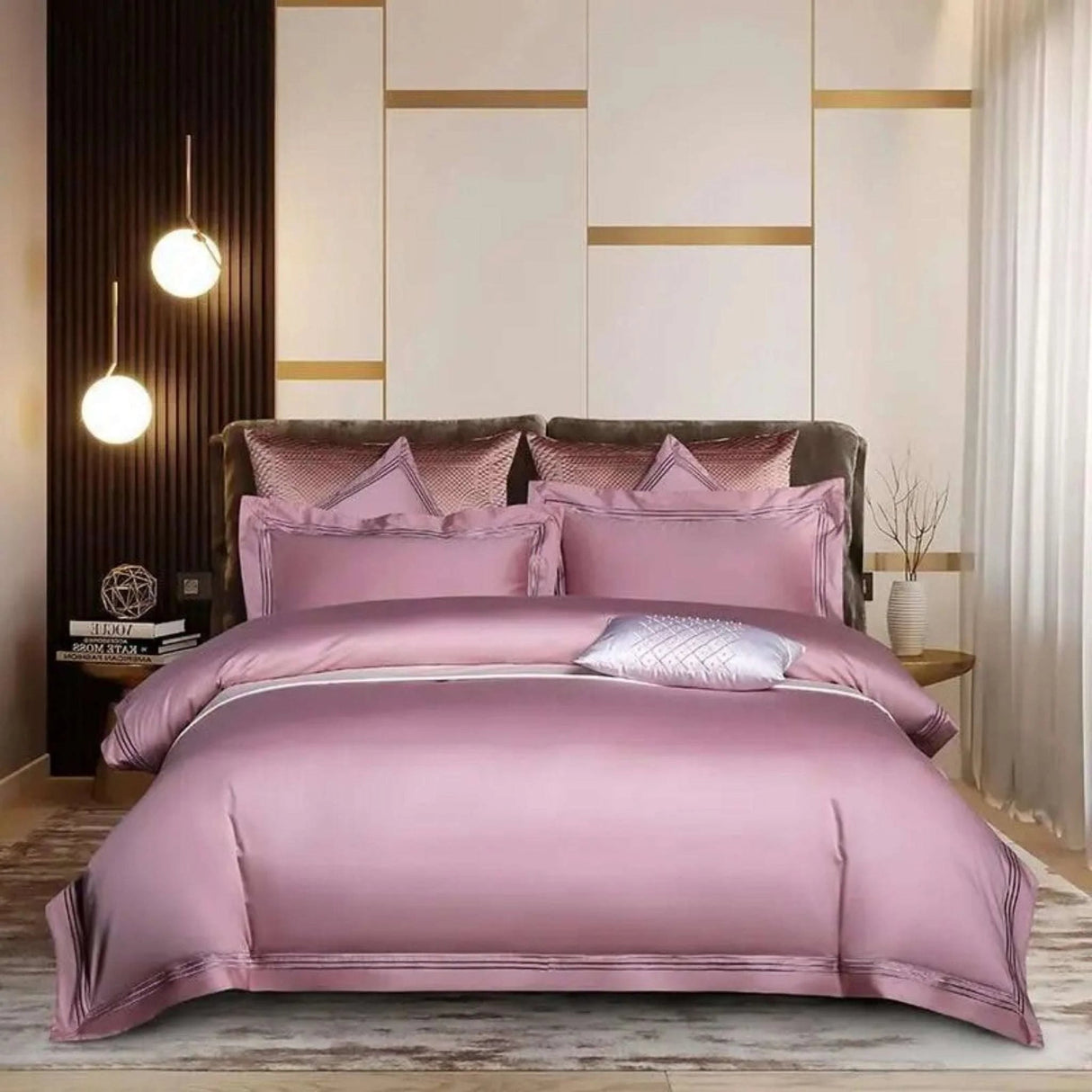 Premium Egyptian Cotton Embroidered Duvet Set - Julia M LifeStyles