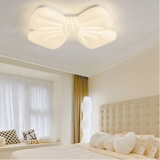 Princess Butterfly Bow Chandelier - Cute LED Ceiling Light for Kids Room - Julia M LifeStyles