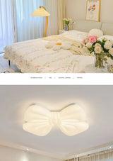 Princess Butterfly Bow Chandelier - Cute LED Ceiling Light for Kids Room - Julia M LifeStyles