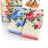 Print Cotton Bath Towel - Quick - Dry & Machine Washable - Julia M LifeStyles