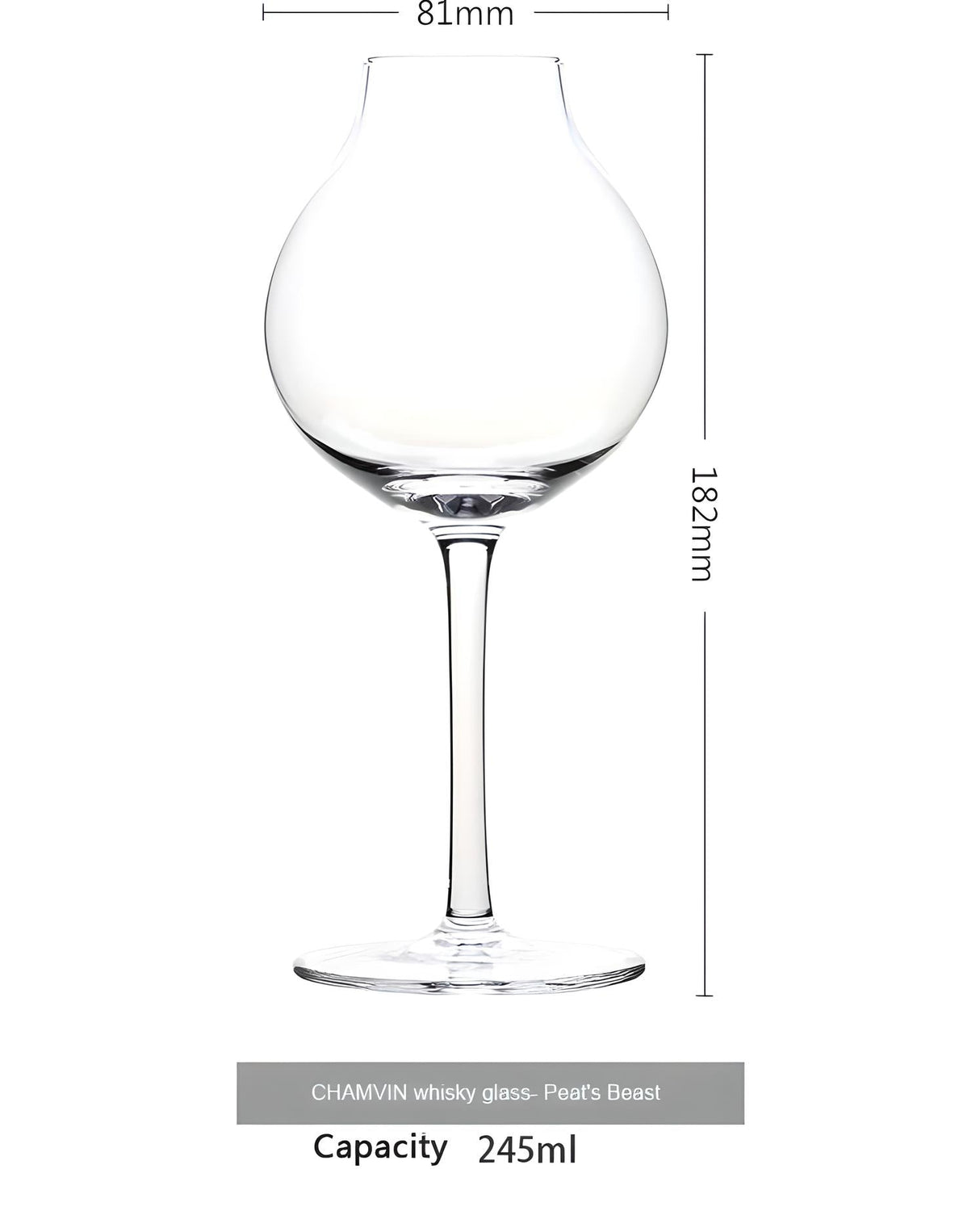 Professional Whisky Tasting Glass Handcrafted Crystal Goblet - Julia M LifeStyles