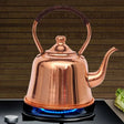 Pure Copper Handmade Teapot copper kettle Julia M Home & Kitchen red copper 1-2L 