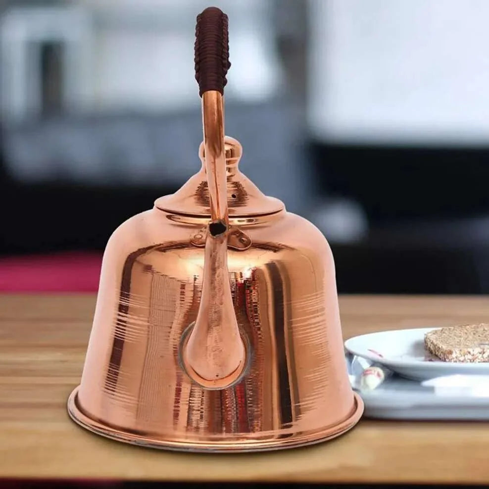 Pure Copper Handmade Teapot copper kettle Julia M Home & Kitchen   