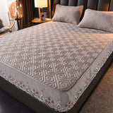 Pure Cotton Quilted Emboss Washable Mattresses Cover - Julia M LifeStyles