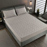 Pure Cotton Quilted Emboss Washable Mattresses Cover - Julia M LifeStyles