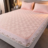 Pure Cotton Quilted Emboss Washable Mattresses Cover - Julia M LifeStyles